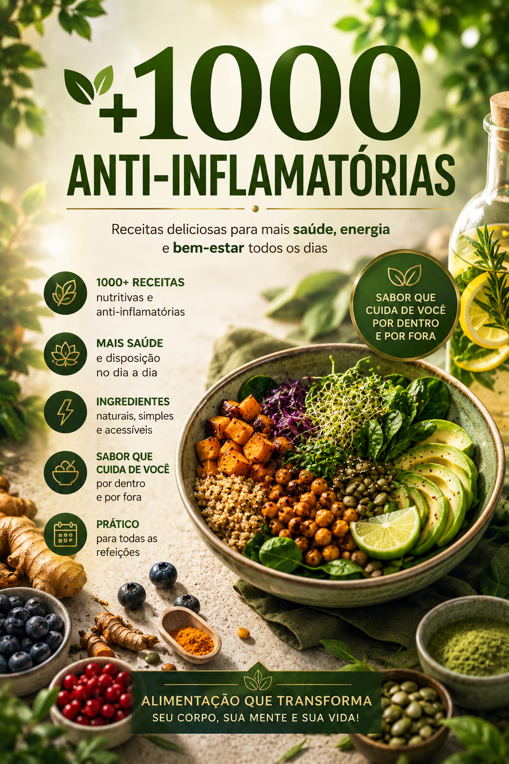 Receituário Anti-inflamatório — +1000 Receitas