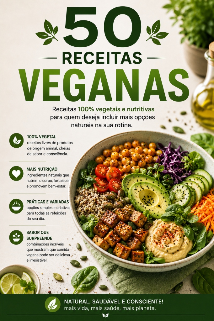 Volume 04: 50 Receitas Veganas